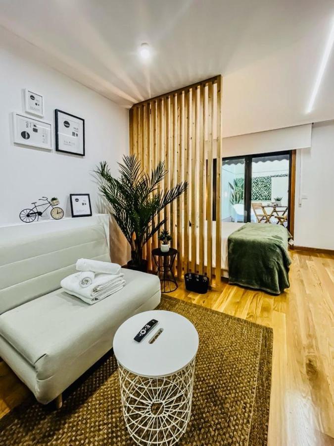 La Terraza De David Aparthotel Vigo Bagian luar foto